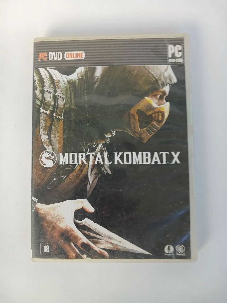 Jogo para PC Mortal Combat X, sem manual