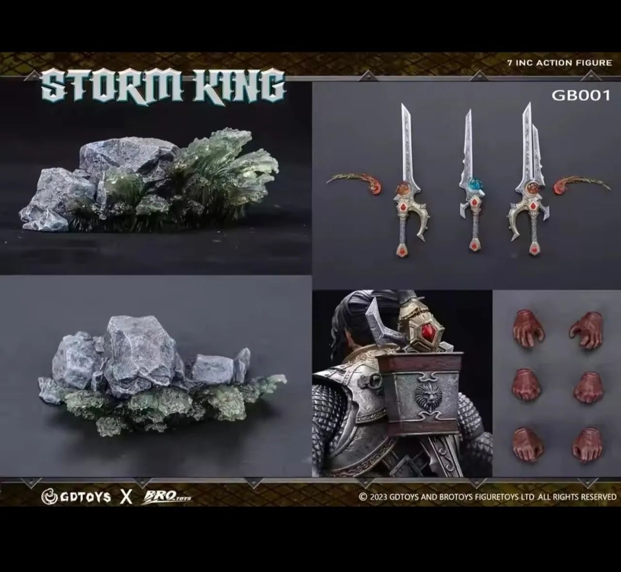 Storm king varian Warcraft brotoys  - Foto 5
