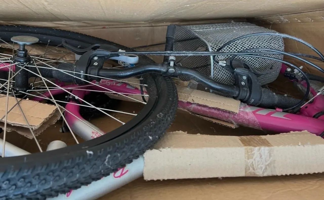 Bicicleta Houston aro 24 nova na caixa. - Foto 4