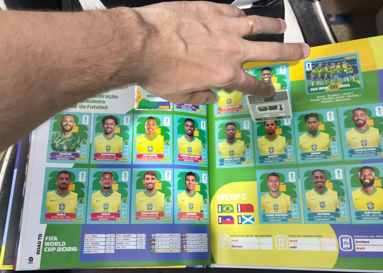  Álbum Ouro Copa do Mundo Panini  - Foto 2