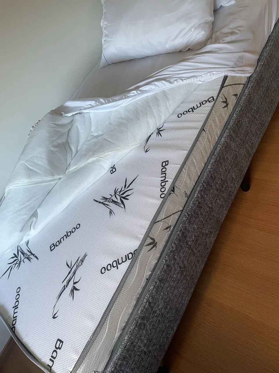 Vendo cama box solteiro - Foto 4