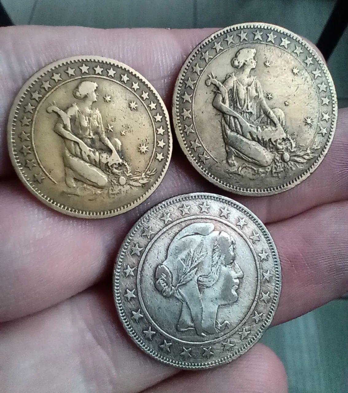 Moedas antigas - Foto 2