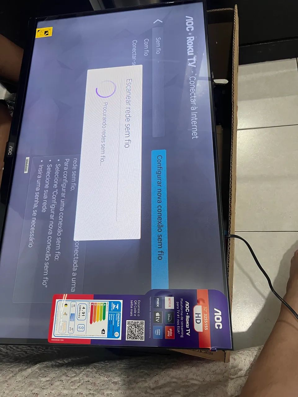 Vende-se tv 32 polegadas smart - Foto 4