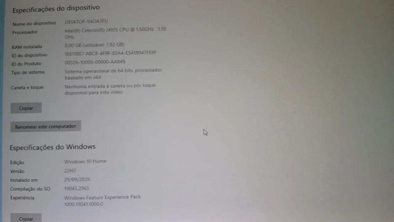 Mini PC Dell Wyse 5070 - Celeron Quad Core + 8GB RAM - Foto 4