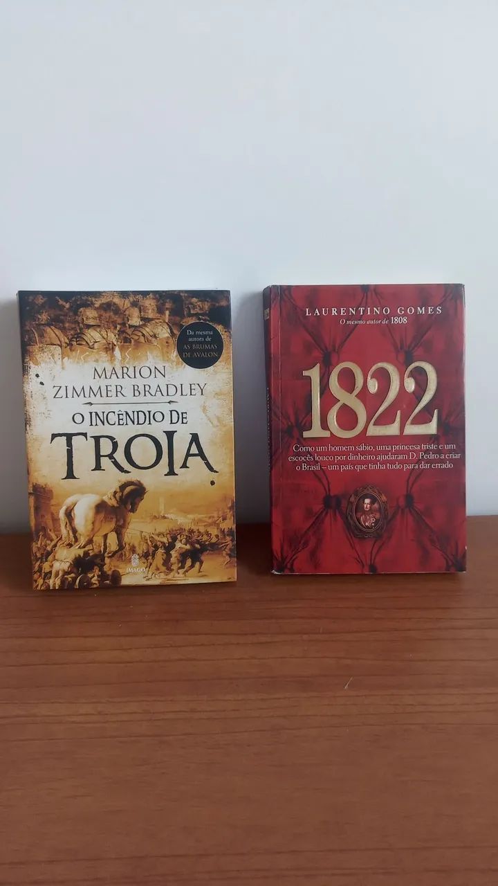  Livros Tróia e 1822