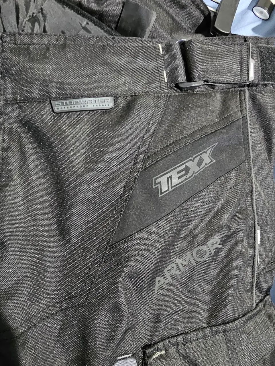 Calça Texx Armor para motociclista com proteção e impermeável  - Foto 3