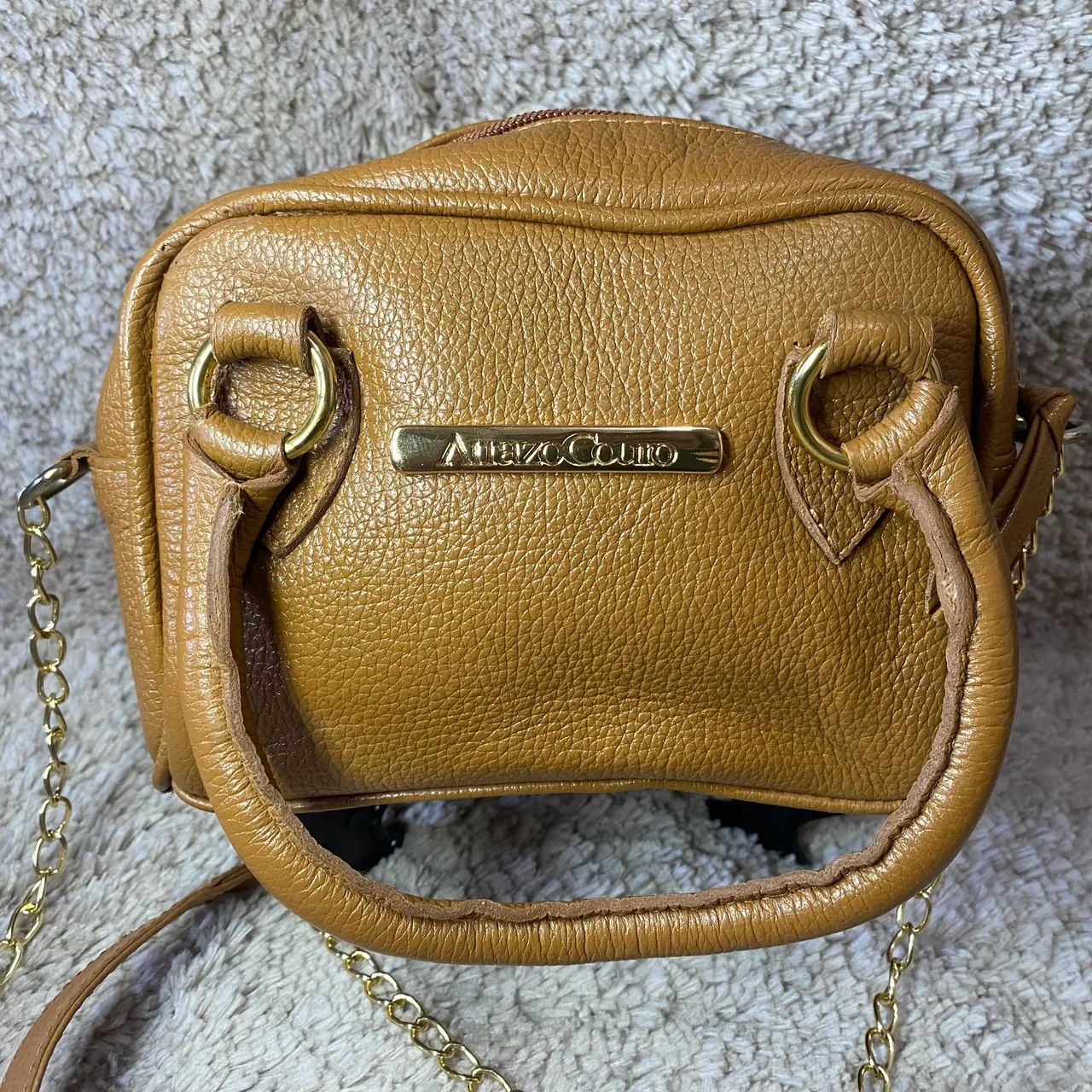 Mini bolsa Arrazo Couro  - Foto 4