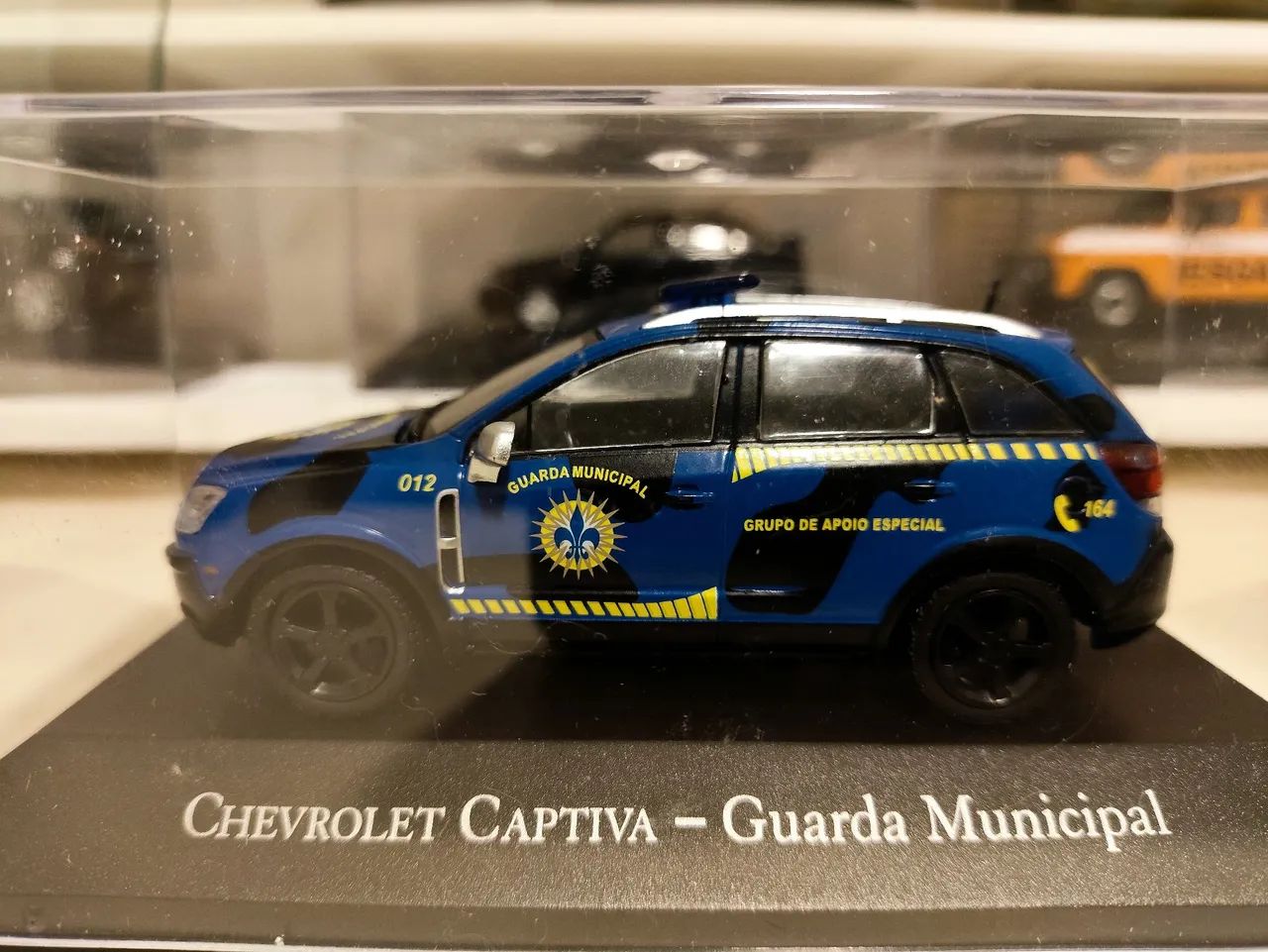 Miniatura Chevrolet Capitiva Guarda Municipal 2008