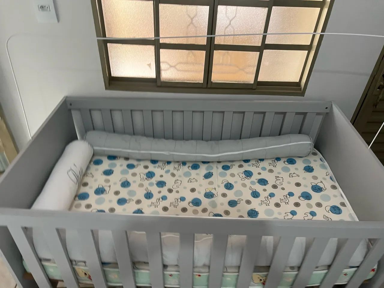 Berço Americano Infantil com colchão  - Foto 4