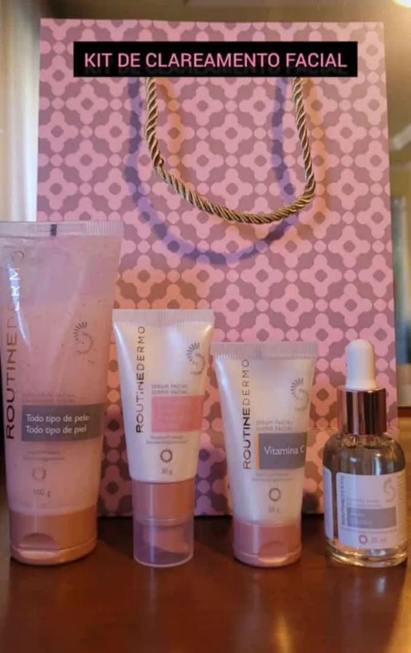 Kit Skincare Routine Dermo  - Uniformização do Tom da Pele.