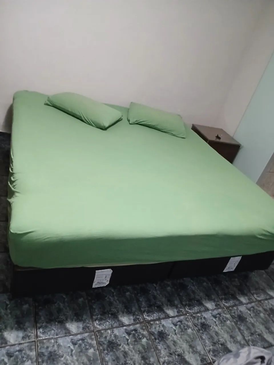 Cama box casal ortopedica  king size ortobom  - Foto 2