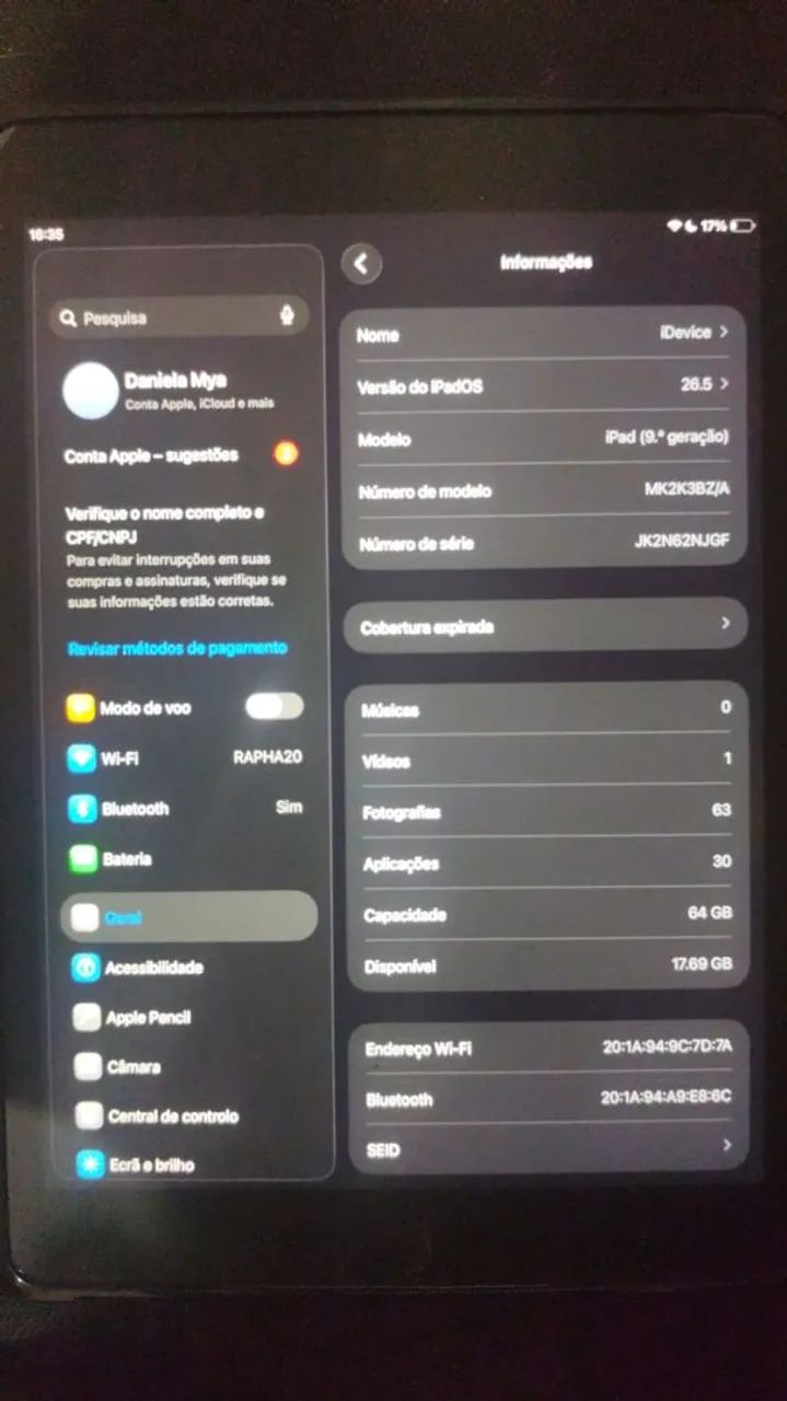 Ipad 9, 64gb cinza - Foto 2