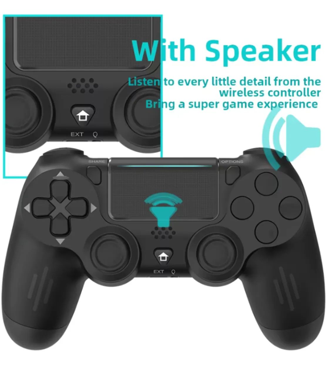 controle ps4 sem fio  - Foto 3
