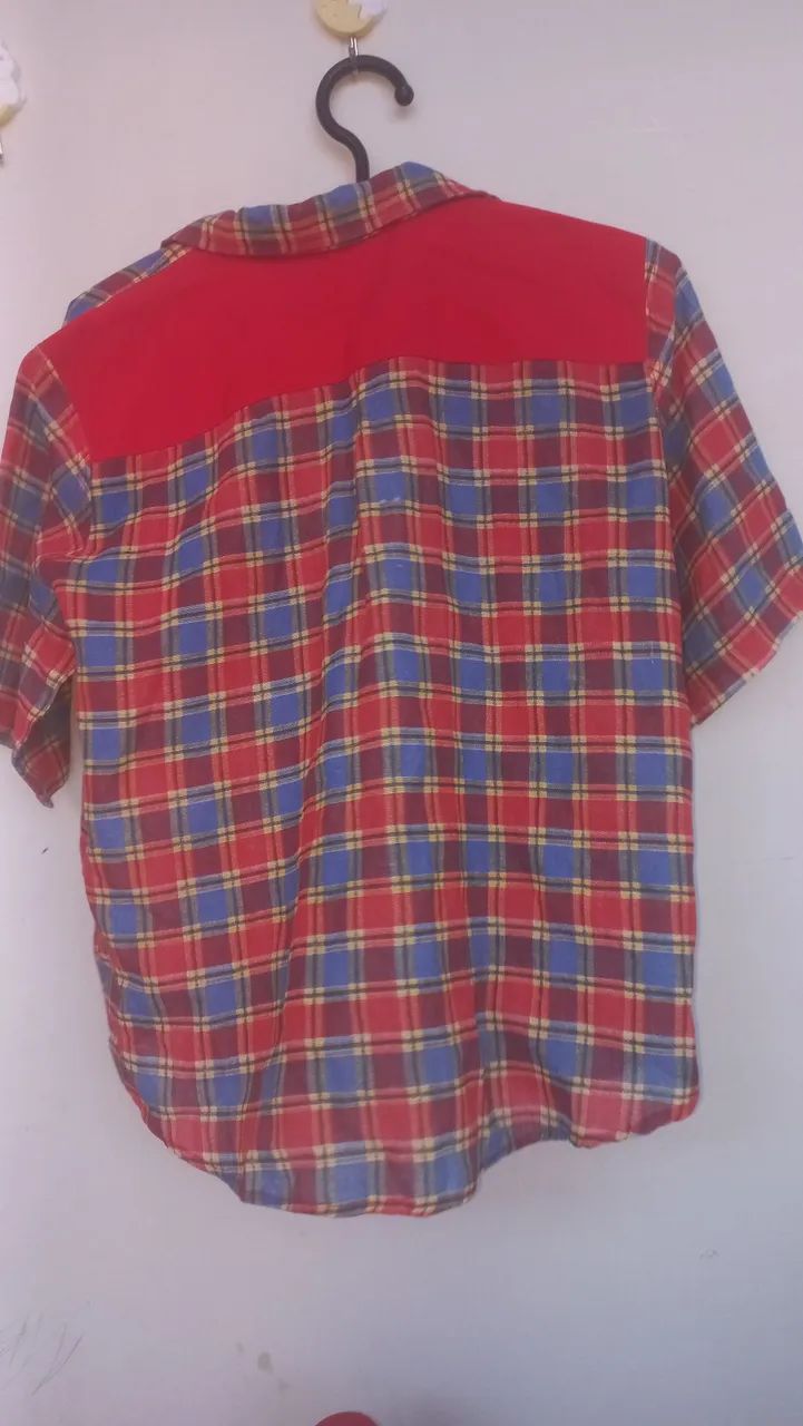 Camisa xadrez infantil  - Foto 4