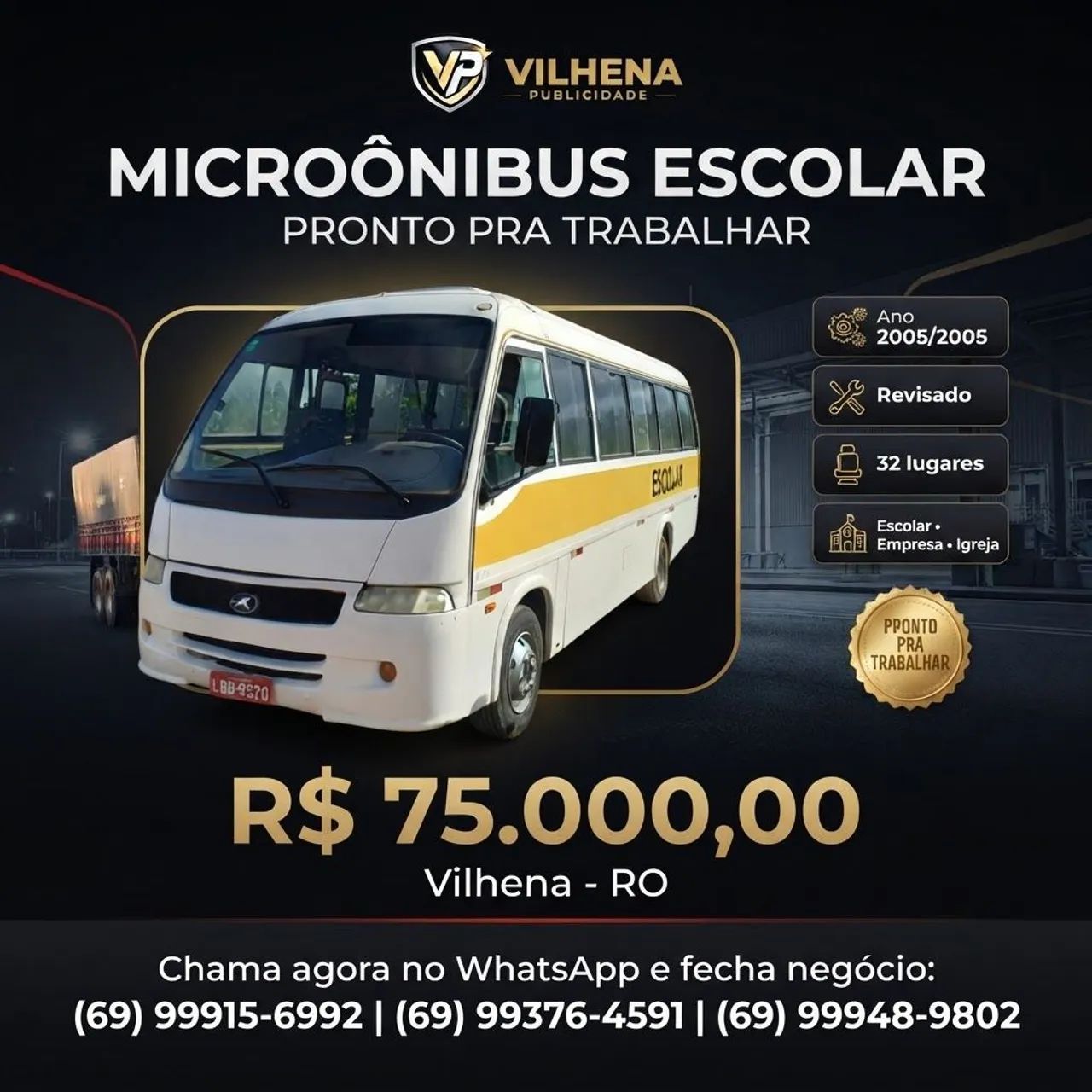 Microônibus  voltares 
