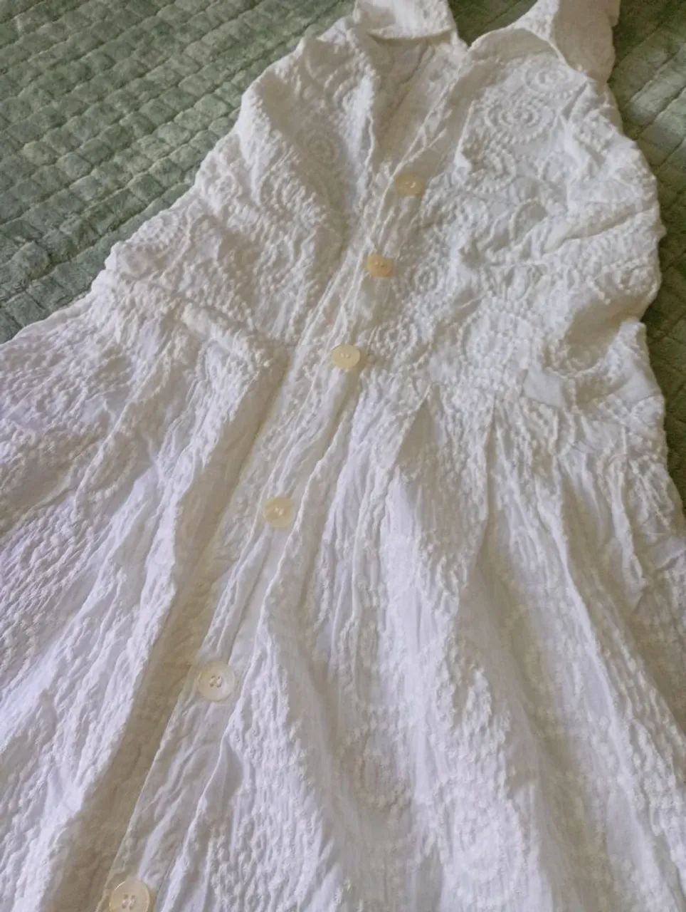Vestido branco tamanho 36 - Foto 4