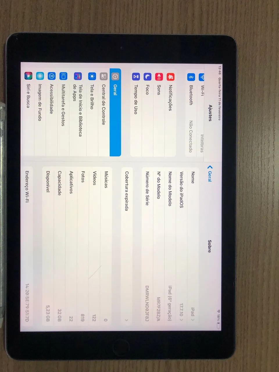 iPad 6ª geração  - Foto 5