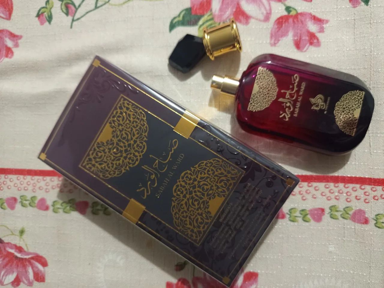 Sabah Al Ward árabe feminino original 100ml - Foto 2