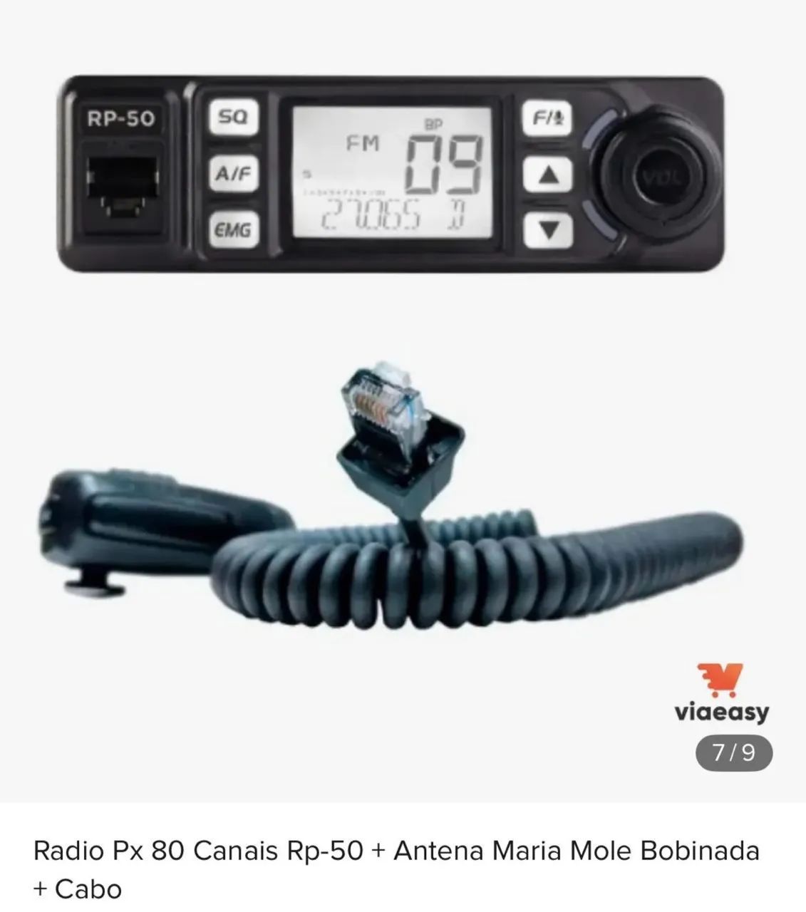 Rádio px 80 canais  - Foto 3