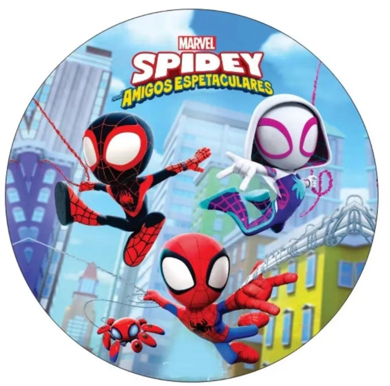 Spider e seus amigos decoração 