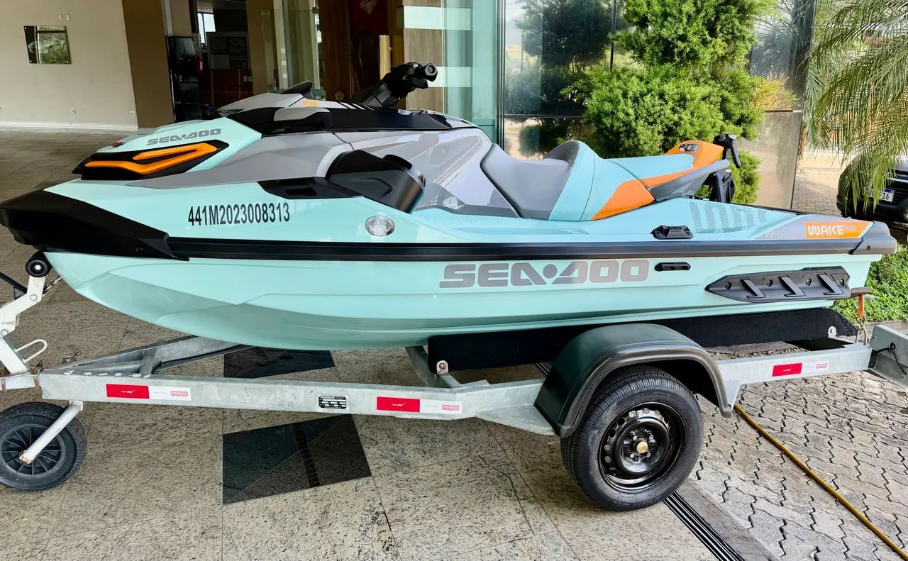 Seadoo Wake 230 74hrs 2023 com reboque  - Foto 3