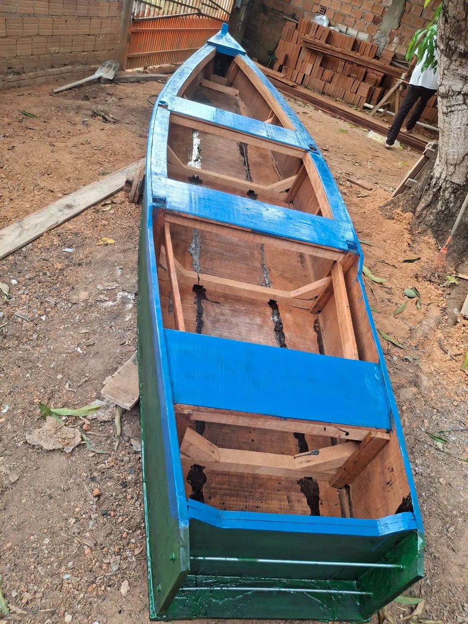 Barco de madeira  - Foto 2