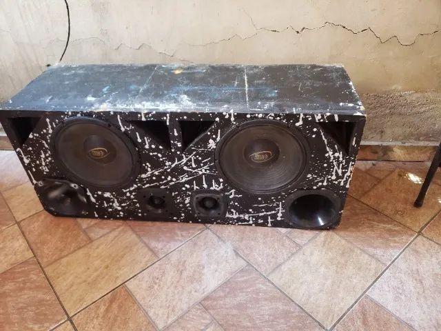 Caixa de som com ampliação 