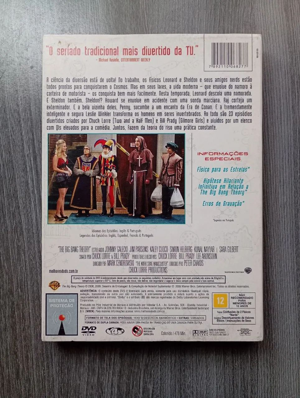 The Big Bang Theory box segunda temporada completa - CDs, DVDs etc