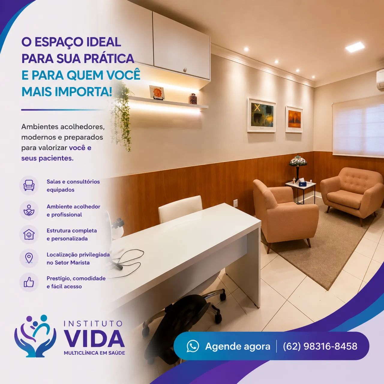 Escritórios e consultórios por hora, periodo  - Foto 4