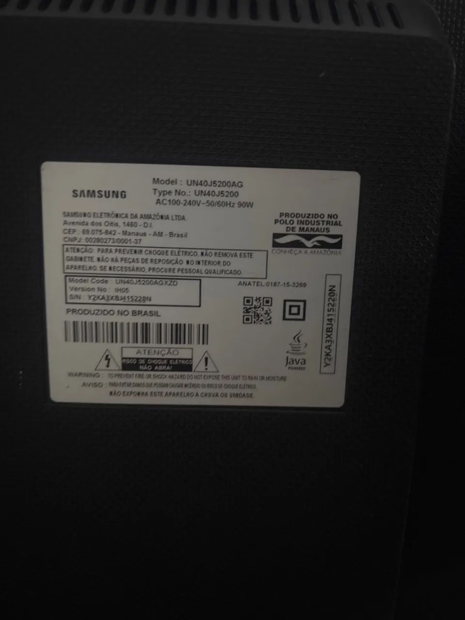 Carcaça Smart TV Samsung 40 polegadas  - Foto 2