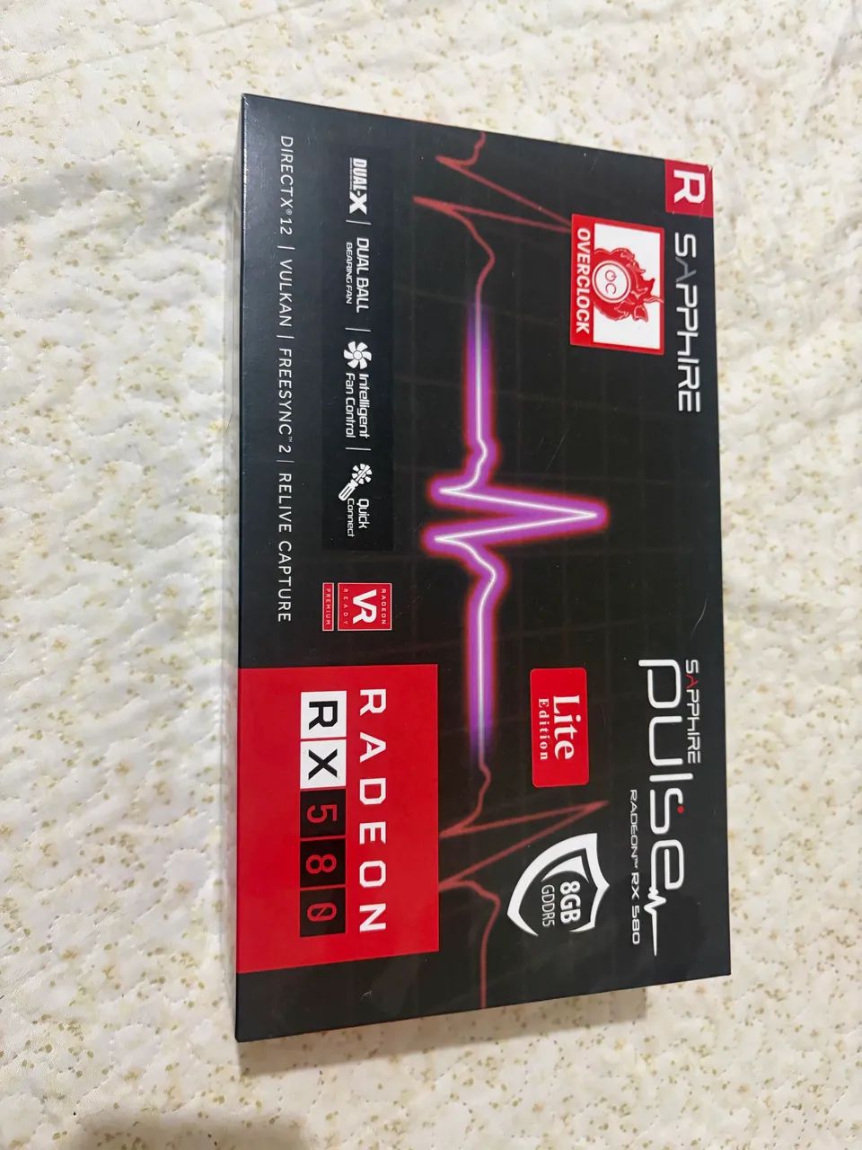 Placa de vídeo sapphire pulse radeon 8GB  GDDR5 - Foto 5