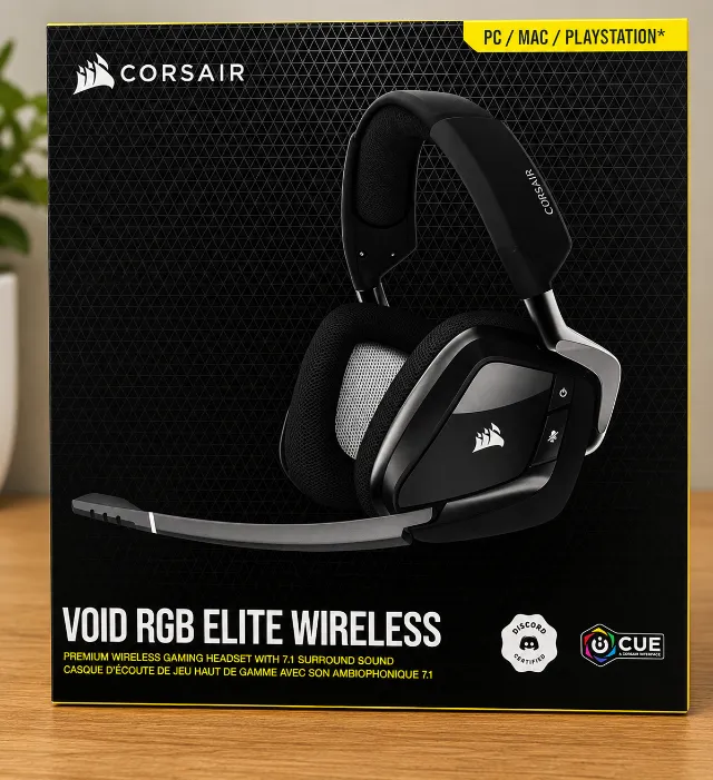 Headset Gamer Corsair HS80 RGB Wireless - Até 12x sem juros, Loja