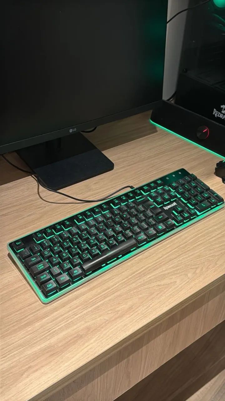 Teclado Redragon Dyaus 2 Membrana RGB - Foto 3