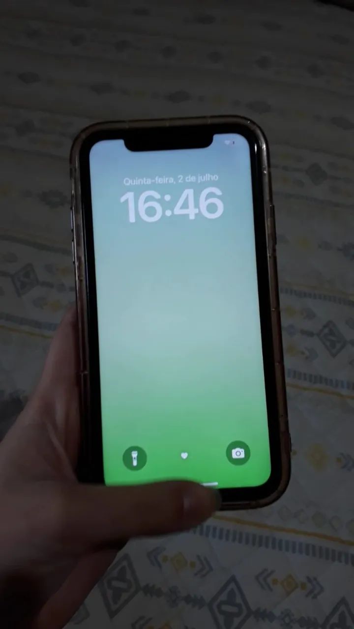 Iphone Xr 64gb original (usado) - branco - Foto 2