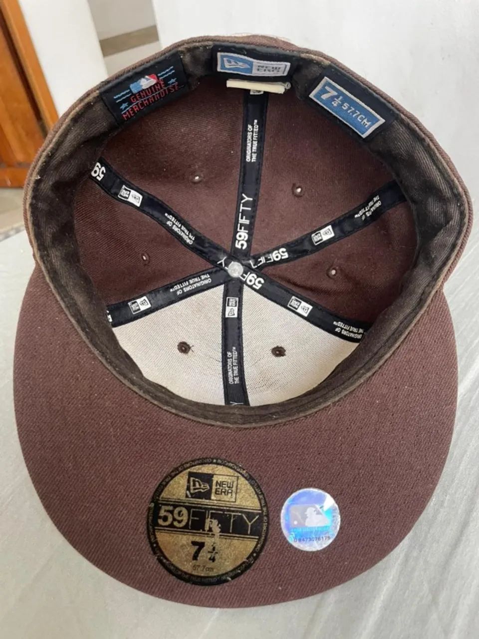 Boné New Era 59fifty Splatter Paint - Tam 7 1/2 59,6 Cm - Foto 5