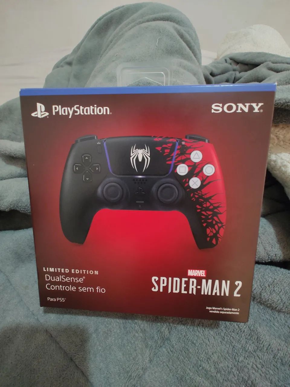 Controle PS5 Edição Limitada Spiderman 