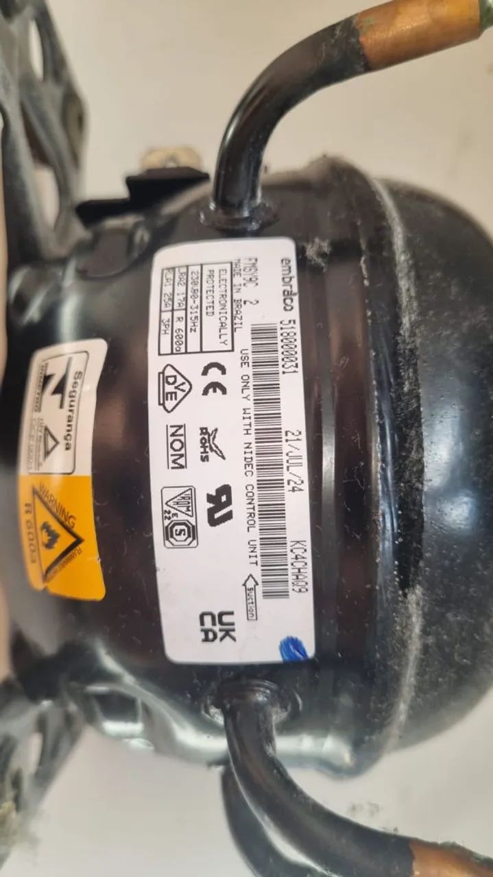 Compressor de Geladeira Electrolux modeloFMX9C2  - Foto 4