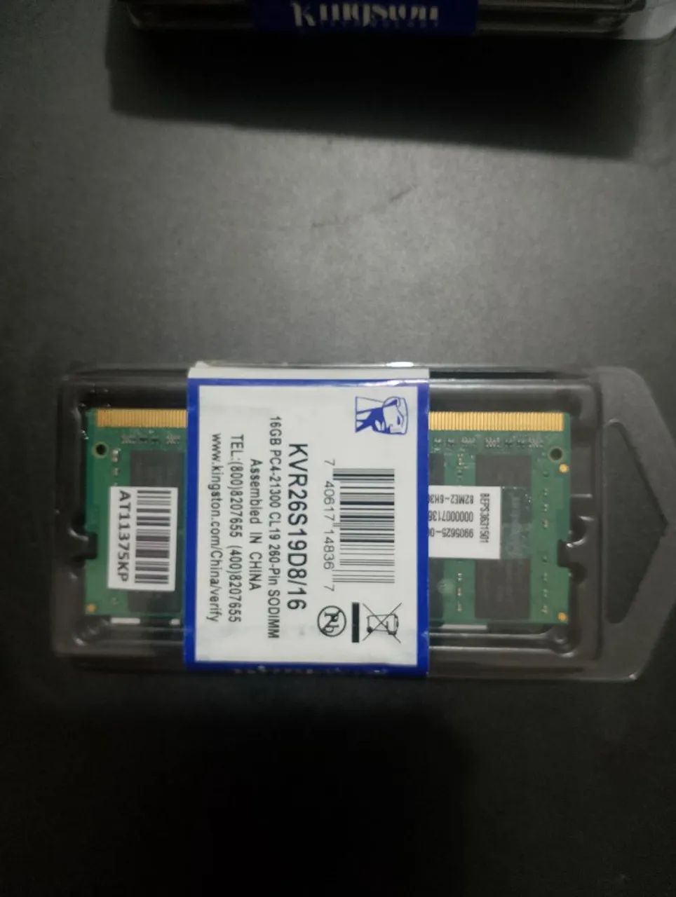 Memória RAM Smart de 106GB DDR4 (PC4-2666V)