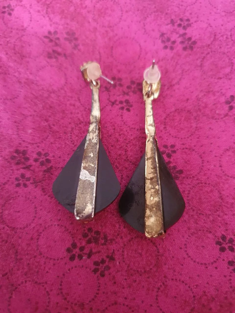 Brinco preto strass - Foto 2