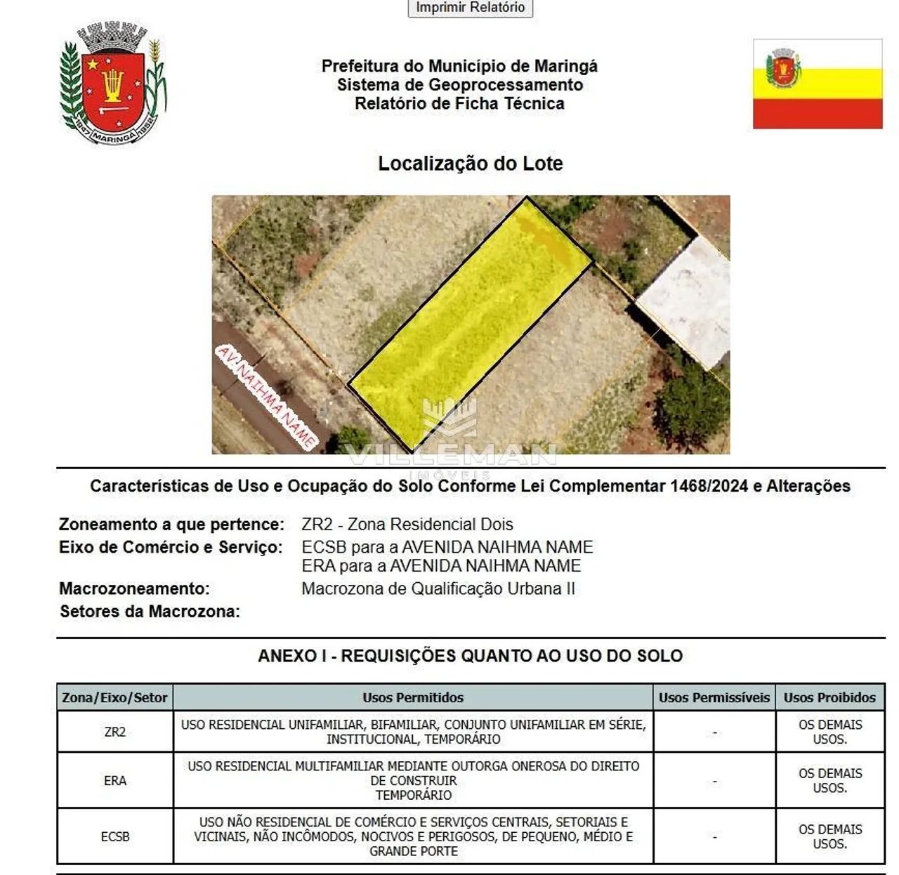Terreno à venda em Maringá, Jardim Olímpico, com 403.26 m² - Foto 5