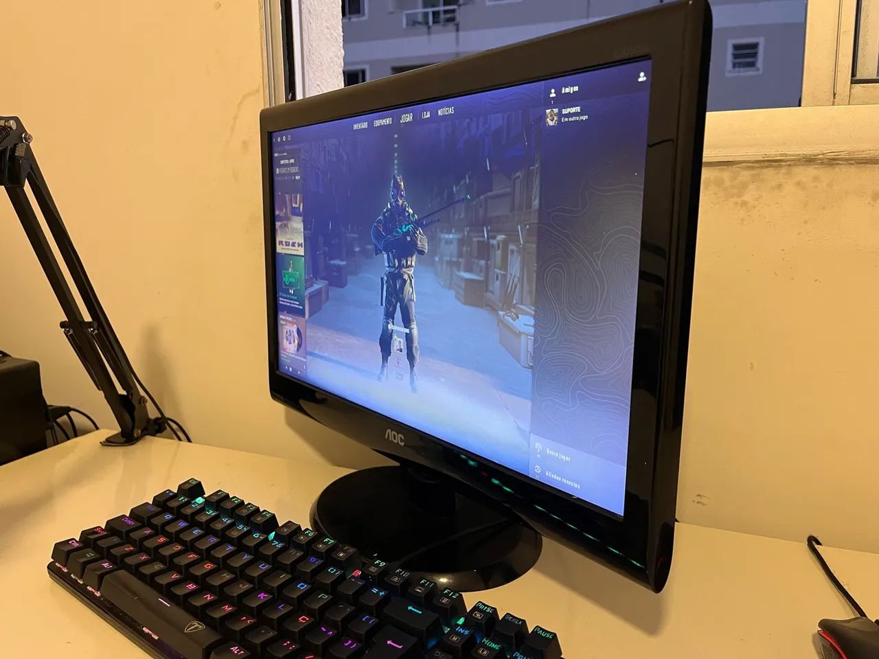Monitor AOC 2050W de 20 polegadas - Foto 2