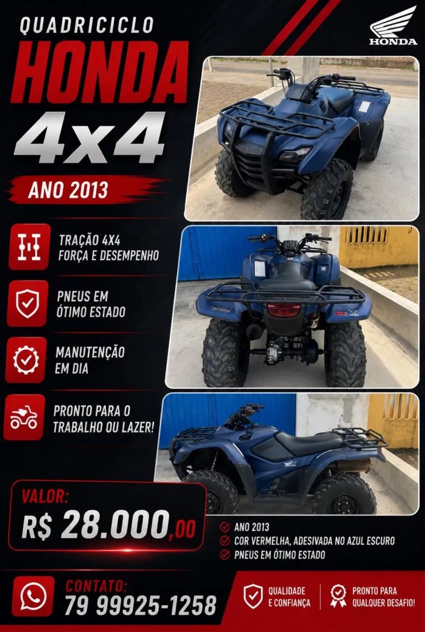 Quadriciclo Honda  - Foto 5