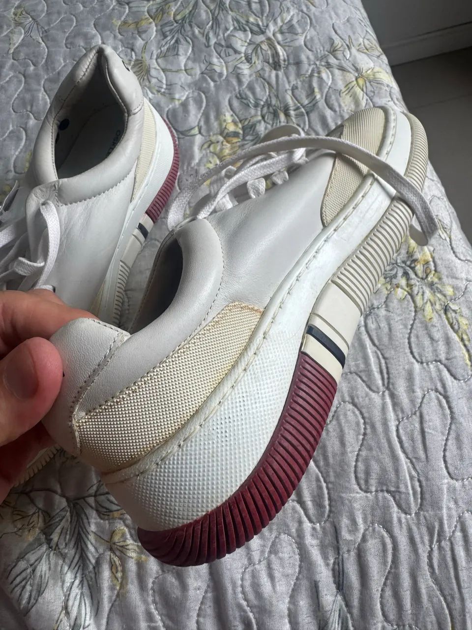 Tênis Osklen Hybrid Laces branco 37 NOVO - Foto 3