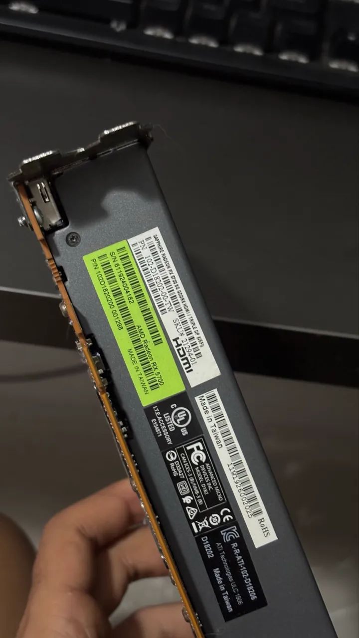 Placa de vídeo Rx 5700 - Foto 2