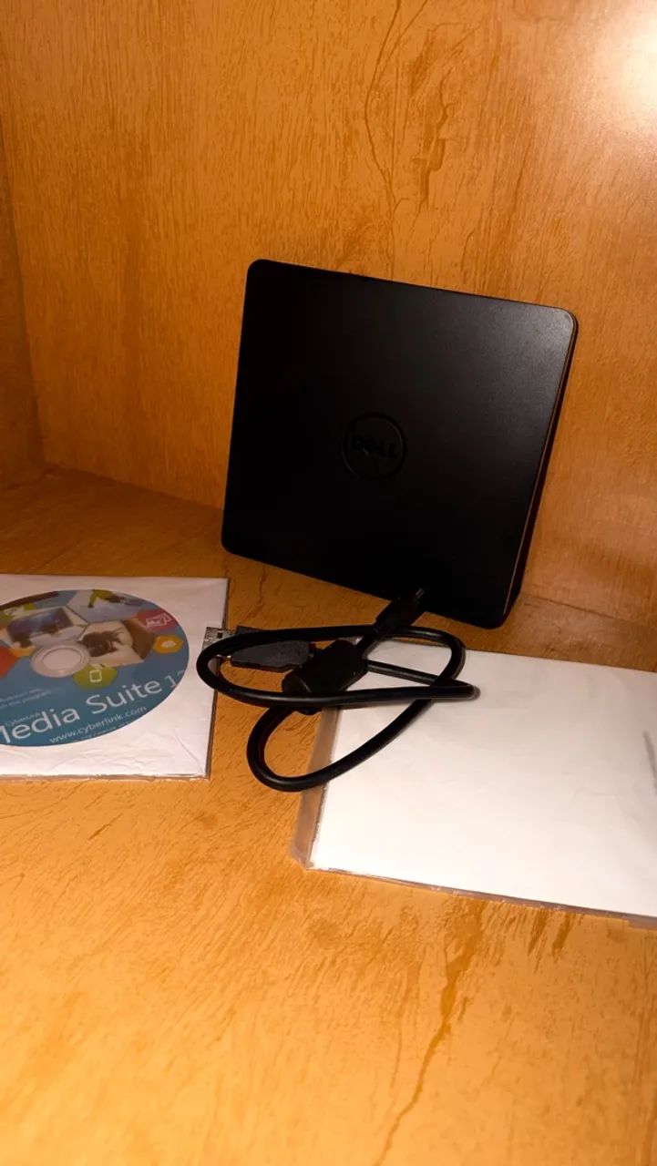 Leitor de DVD externo USB Dell - Foto 3