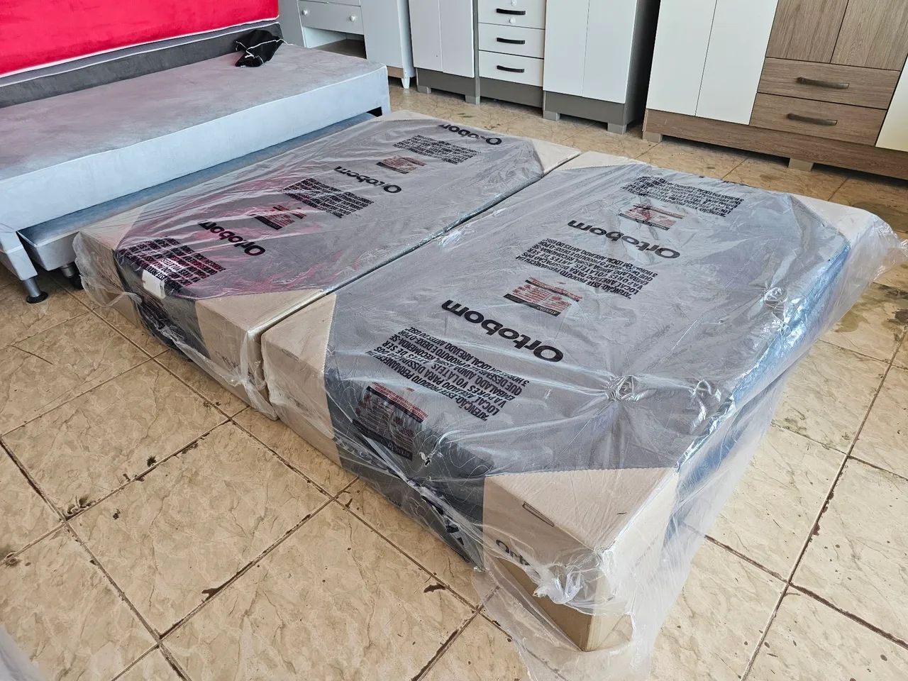 Cama box queen nova Molas bonnel  - Foto 2