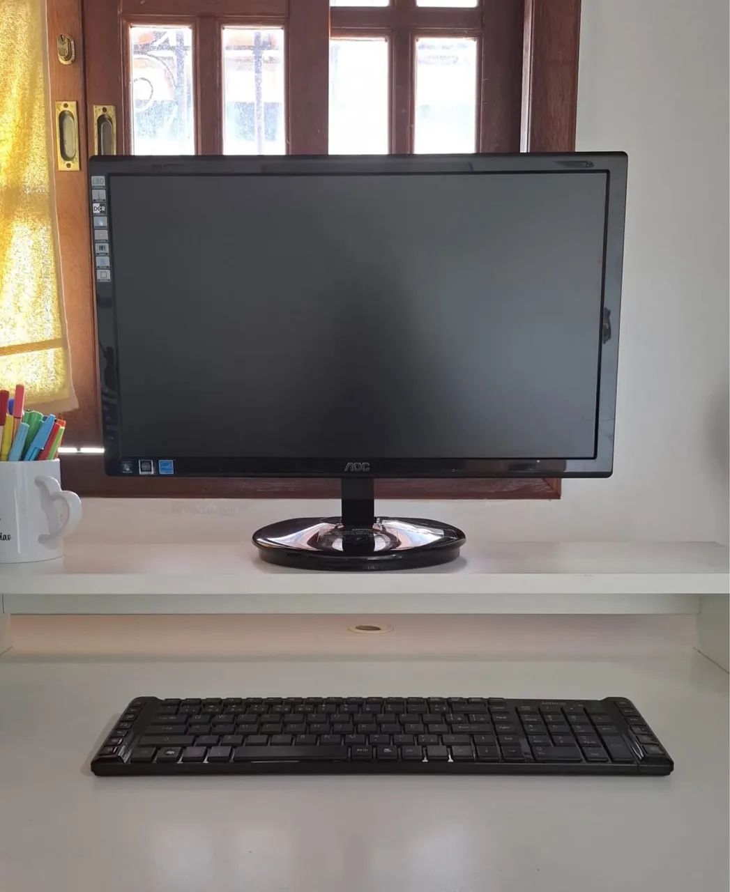 Monitor AOC E2043FK 20" VGA DVI + Cabo de Força