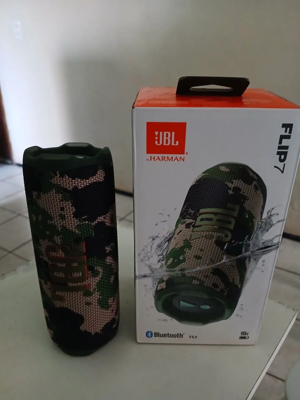 Jbl flip7 camuflada 