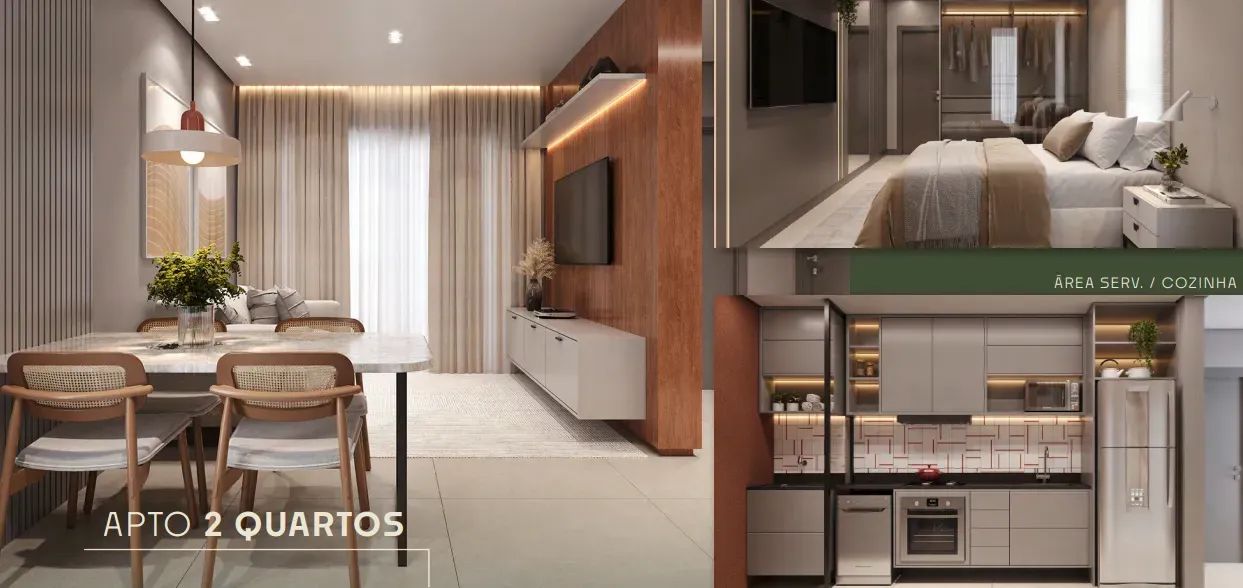 Apartamento à venda, 1 até 2 quartos, 1 suíte, 1 até 2 vagas, Intermares - Cabedelo/PB - Foto 3