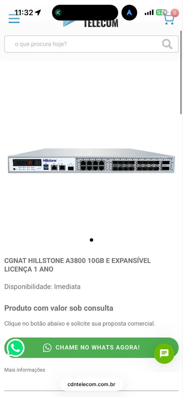 Hillstone cgnat 10gb